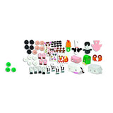 Melissa & Doug Snap It! Barnyard Farm Animals Beginner Craft Kit  Pig, Sheep, Cow, Chicken