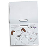 Melissa & Doug Playmats Fashion Fun Take-Along Paper Coloring and Learning Activity Pads (24 Pages)