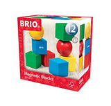 BRIO World - 30123 Magnetic Blocks | Fun Toddler Toy for Kids Ages 1 and Up