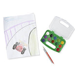 Melissa & Doug Take-Along Watercolor Paint Set - 12 Washable Paints