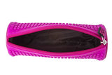 Zoofy International Pixie Rounded Pencil Case, Black/Fuchsia