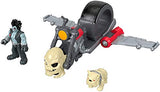 Fisher-Price Imaginext DC Super Friends Lobo Figure & Motorcycle,Multi