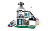 Bundle of 2 |Brictek Building Construction Sets (Police Hawk & Small Police Station)
