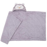 GUND Baby Baby Toothpick Quinn Owl Hooded Blanket Plush, Purple