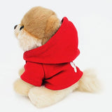 GUND Itty Bitty Boo #033 Hoodie Plush, Red, 5"