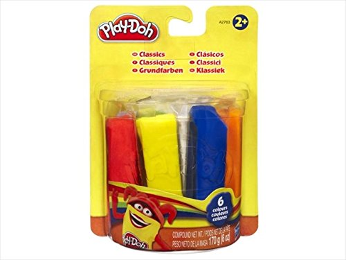 Hasbro Play-Doh Grab N Go Assortment Toy (6 Pack)