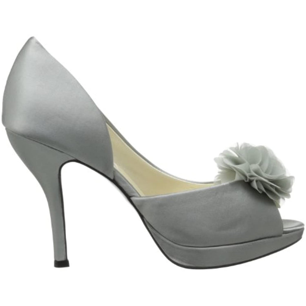 Coloriffics Women's Danica D'Orsay Pump,Silver,5.5 M US