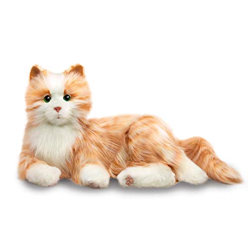 Joy for All Electronic Plush Companion Cat: Orange Tabby