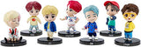 BTS 3-in v Vinyl Doll and Base, Based on Bangtan Boys Global Boy Band, Highly Portable Figure, Toy for Boys and Girls Age 6 and Up.