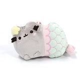 GUND Pusheen Mermaid Star Cat Plush Stuffed Animal Backpack Clip, Multicolor, 4.5"