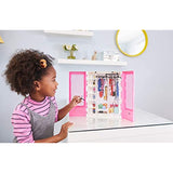 Barbie Fashionistas Ultimate Closet Portable Fashion Toy for 3 to 8 Year Olds