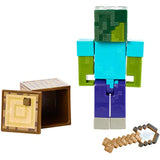Minecraft Comic Mode Zombie Action Figure