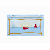 Guidecraft Wood Hand-Painted Sailing Toy Box - Toy Chest & Storage, Kids furniture