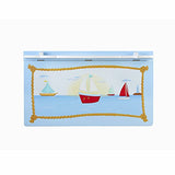 Guidecraft Wood Hand-Painted Sailing Toy Box - Toy Chest & Storage, Kids furniture