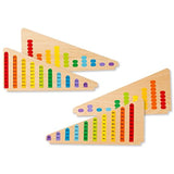 Melissa & Doug Add & Subtract Abacus & 1 Scratch Art Mini-Pad Bundle (09272)