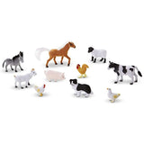 Melissa & Doug Round The Barnyard Rug & Animals