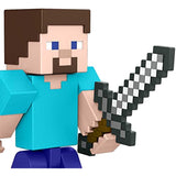 Set of 2 - Minecraft Build-A-Portal 3.25-in Figures - (Zombified Piglin + Steve)