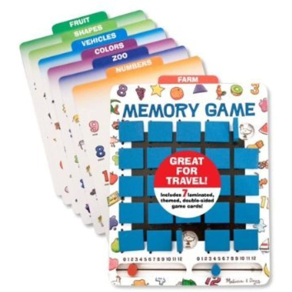 2 X Melissa & Doug Flip to Win Memory Game