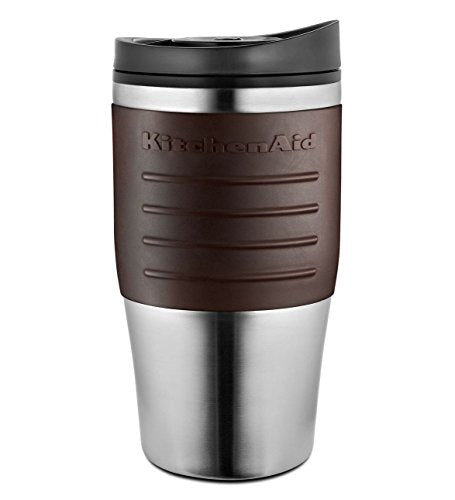 KitchenAid KCM0402TMES Travel Coffee Mug, Espresso
