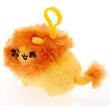 Claire's Girl's Pusheen Pusheenimals Lion Plush Toy Clip - Orange