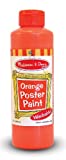 Melissa & Doug Poster 8-Ounce Paint, Orange