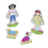 Melissa & Doug Best Friends Magnetic Dress-Up Play Set