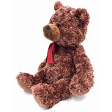 GUND Valentine's Day Hart Teddy Bear Stuffed Animal, Chocolate Brown, 18"