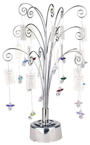 Woodstock Chimes Crystal Guardian Angel Display