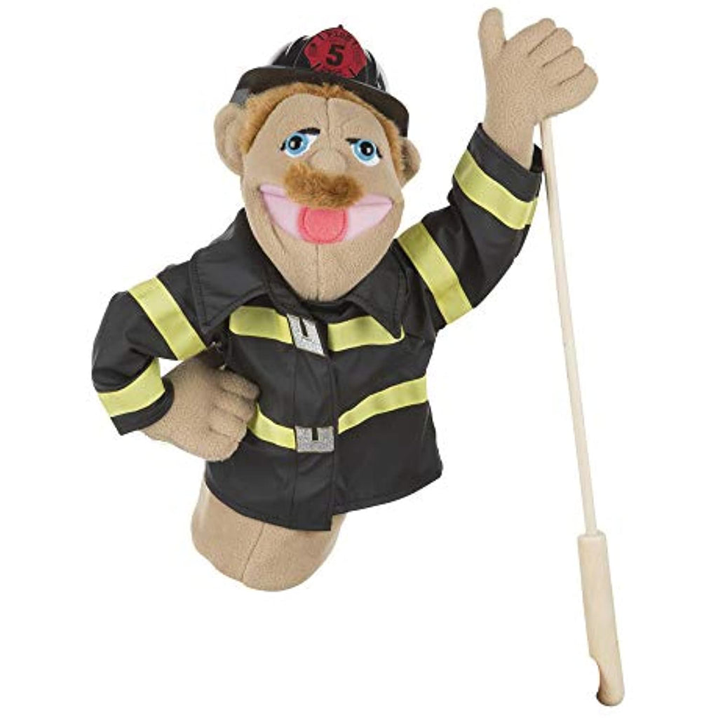 Melissa and Doug Police Officer & FireFighter Puppets