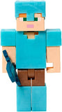 Minecraft Alex In Diamond Armor Figure