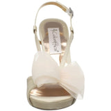 Coloriffics Women's Sarah Platform Sandal,Beige,7 M US