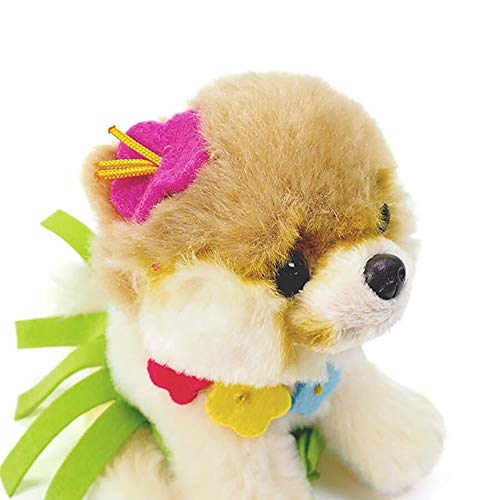 GUND Itty Bitty Boo Hula Plush Stuffed Dog, 5", Multicolor
