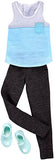 Barbie Ken Tank Top & Black Sweat Pants