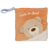 GUND Baby Peek-a-Boo Bear Soft Book Plush Stuffed Sensory Stimulating Toy, 8"