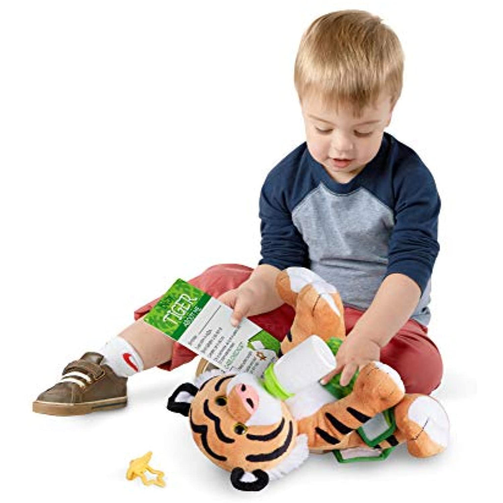 Melissa & Doug 11-Inch Baby Tiger Plush Stuffed Animal
