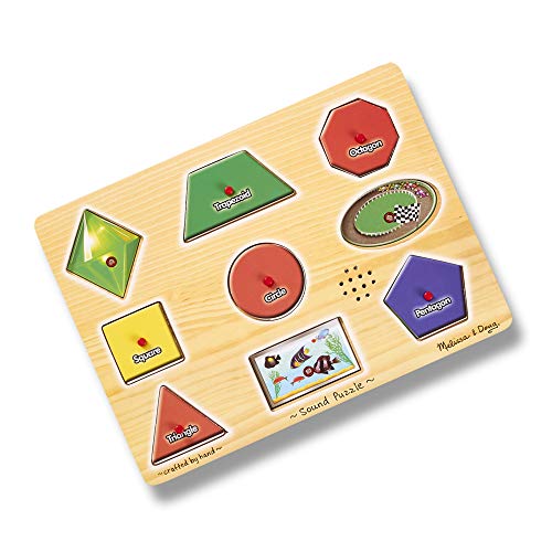 Melissa and Doug Shapes Sound Puzzle