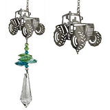 Woodstock Chimes CFTR Crystal Fantasy Suncatcher, Tractor