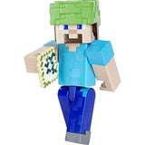 Minecraft Underwater Steve 3.25" scale Video Game Authentic Action Figure with Accessory and Craft-a-block
