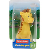 Bundle of 2 |Fisher-Price Little People Single Animal (Giraffe + Elephant)