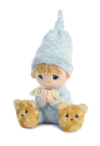 Aurora World Precious Moments Prayer Boy with Sound Now I Lay Me Down to Sleep Plush