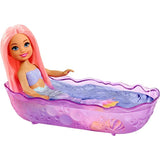 Barbie Dreamtopia Chelsea Mermaid Doll, Merbear Figure and Playground Playset