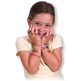 Melissa & Doug Jewelry: My First Temporary Tattoos - 130+ Kid-Friendly Tattoos + Free Scratch Art Mini-Pad Bundle [21944]