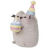 GUND Pusheen Birthday Cake Plush Stuffed Animal Cat, 9.5"