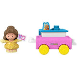 Bundle of 2 |Fisher-Price Little People Disney Princess Parade (Snow White & Friends + Belle & Chip's Float)
