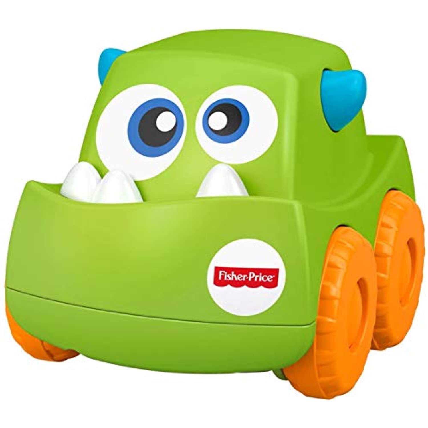 Fisher-Price Bundled Toys Mini Monster Vehicle ~ Includes Mini Monster Vehicles #1, #2, #3 and #4 in Blue, Yellow, Green and Pink