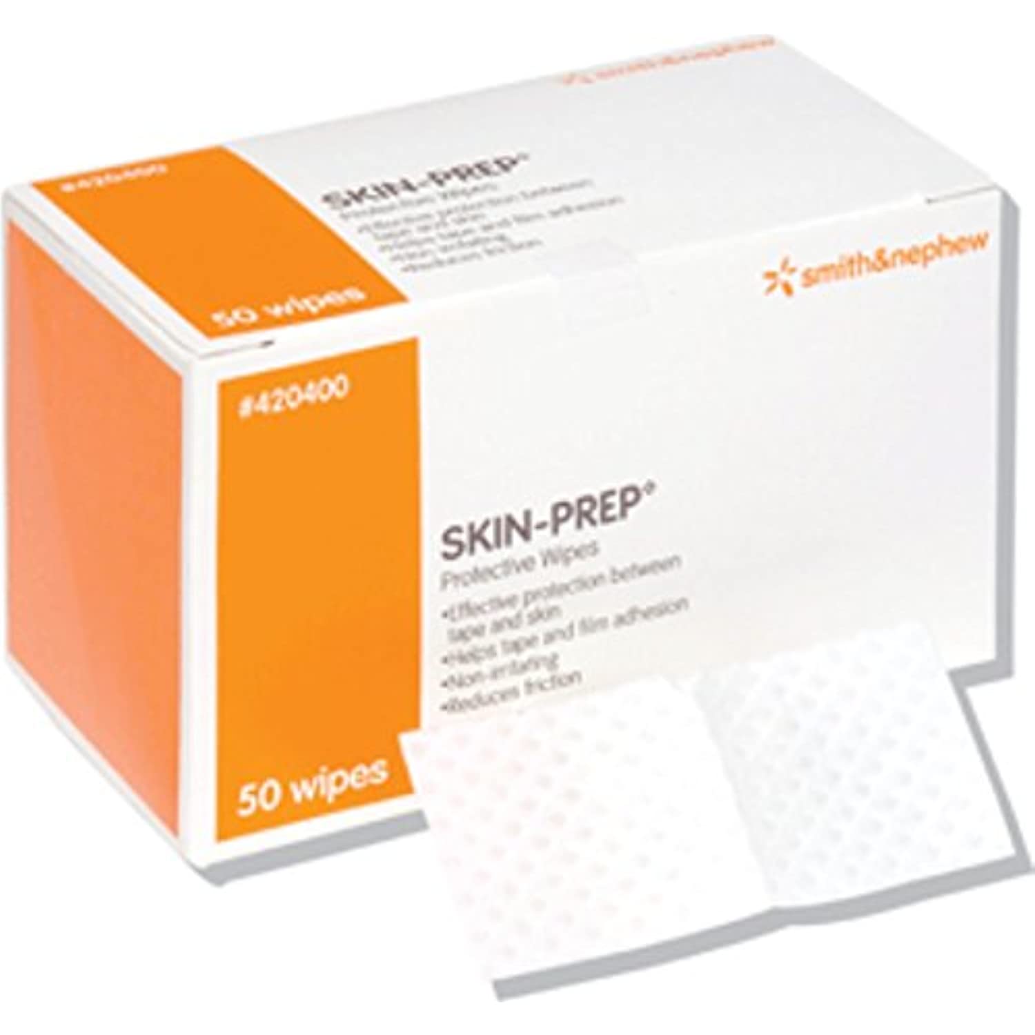 Skin-Prep Protective Wipes [420400] 50 Each (Pack of 6)