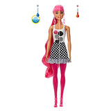 Barbie Color Reveal Doll with 7 Surprises: 4 Mystery Bags Contain Surprise Hair Piece, Skirt, Shoes & Earrings; Water Reveals Doll’s Look & Color Change on Bodice & Hair [Styles May Vary]