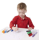 Melissa & Doug 10 Washable Stamp Markers  Animals (Great Gift for Girls and Boys - Best for 4, 5, 6, 7, 8 Year Olds and Up)