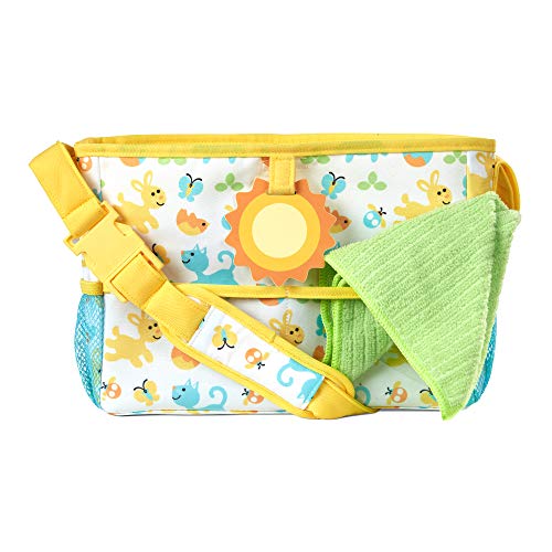 Melissa & Doug Mine to Love Travel Time Play Set for Dolls with Diaper Bag, Bottle, Sunscreen, More (17 pieces)