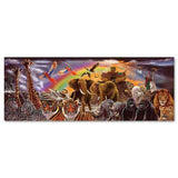 Noah's Ark: 100-Piece Floor Puzzle + FREE Melissa & Doug Scratch Art Mini-Pad Bundle [44004]
